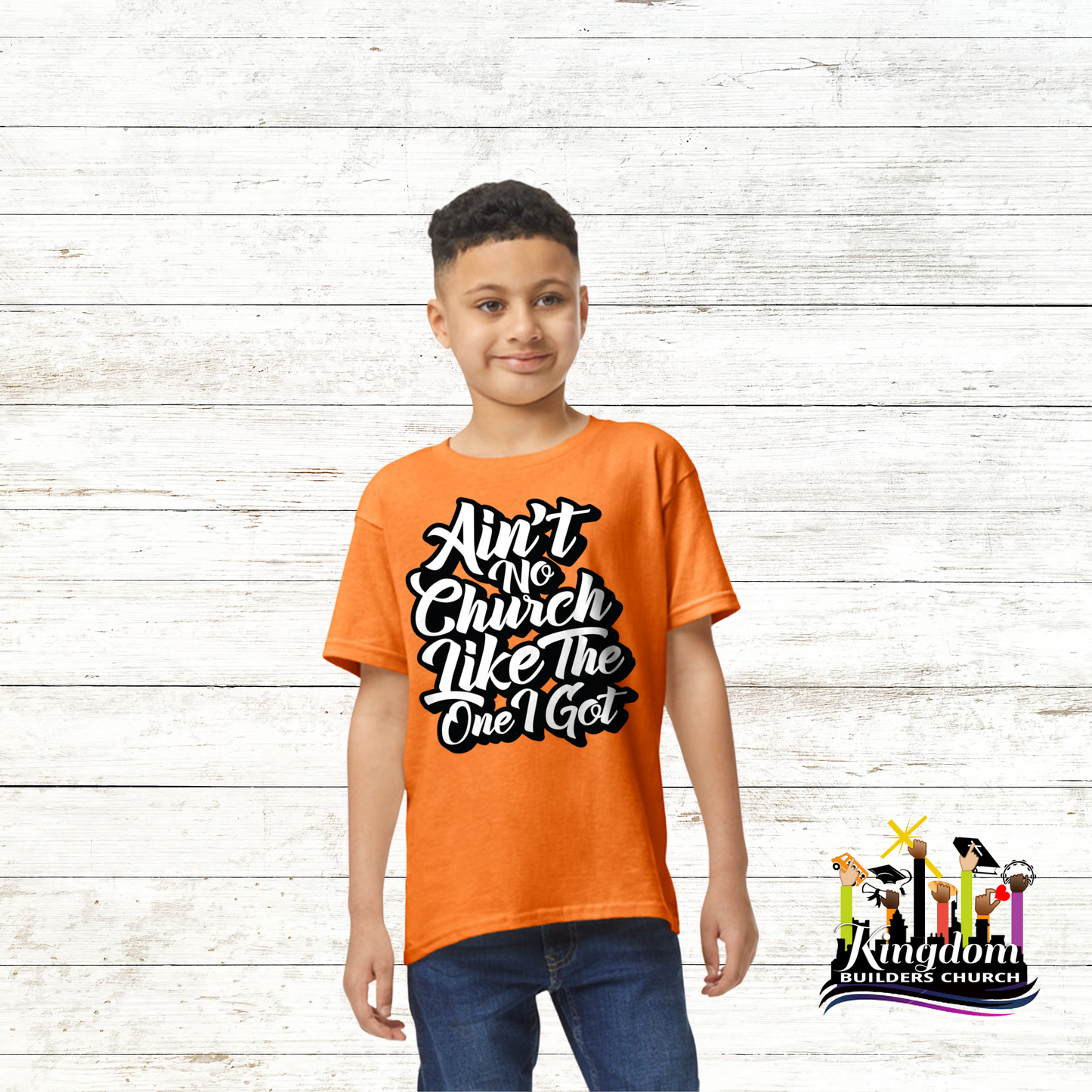 Kingdom Builder Church T-Shirt -Kids Size