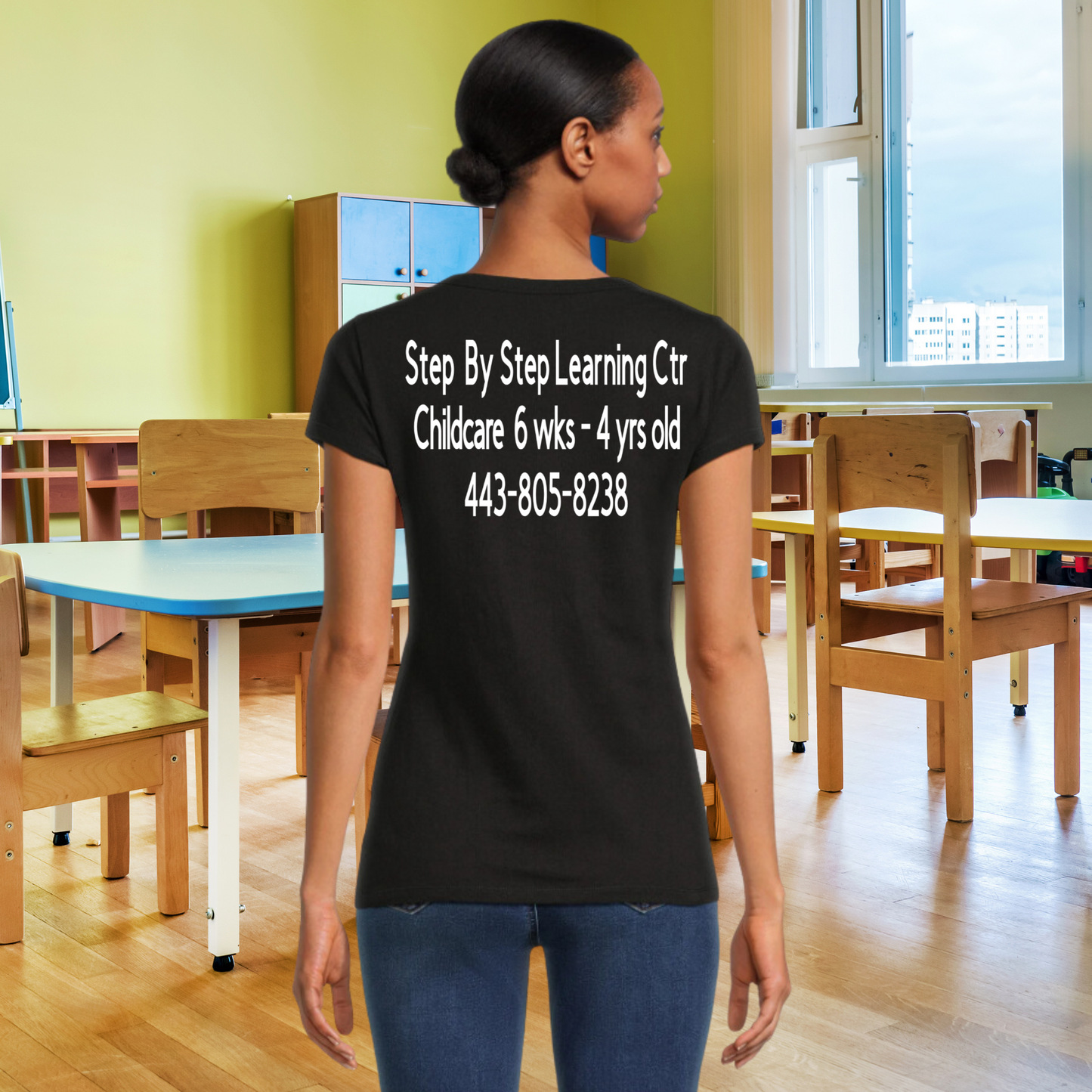 Step By Step Learning Center Employee T-Shirt