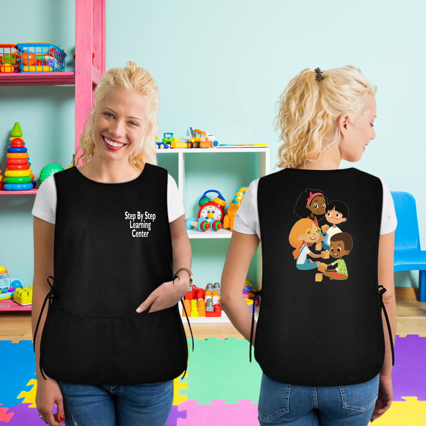 Step By Step Learning Center Smock Uniform