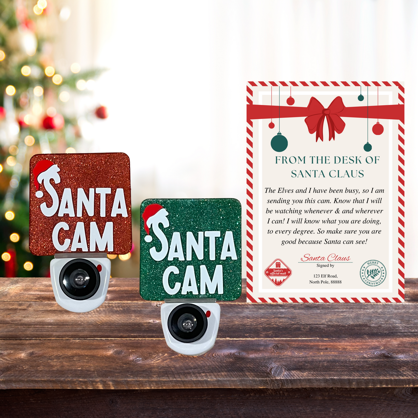 Santa Cam Night Light