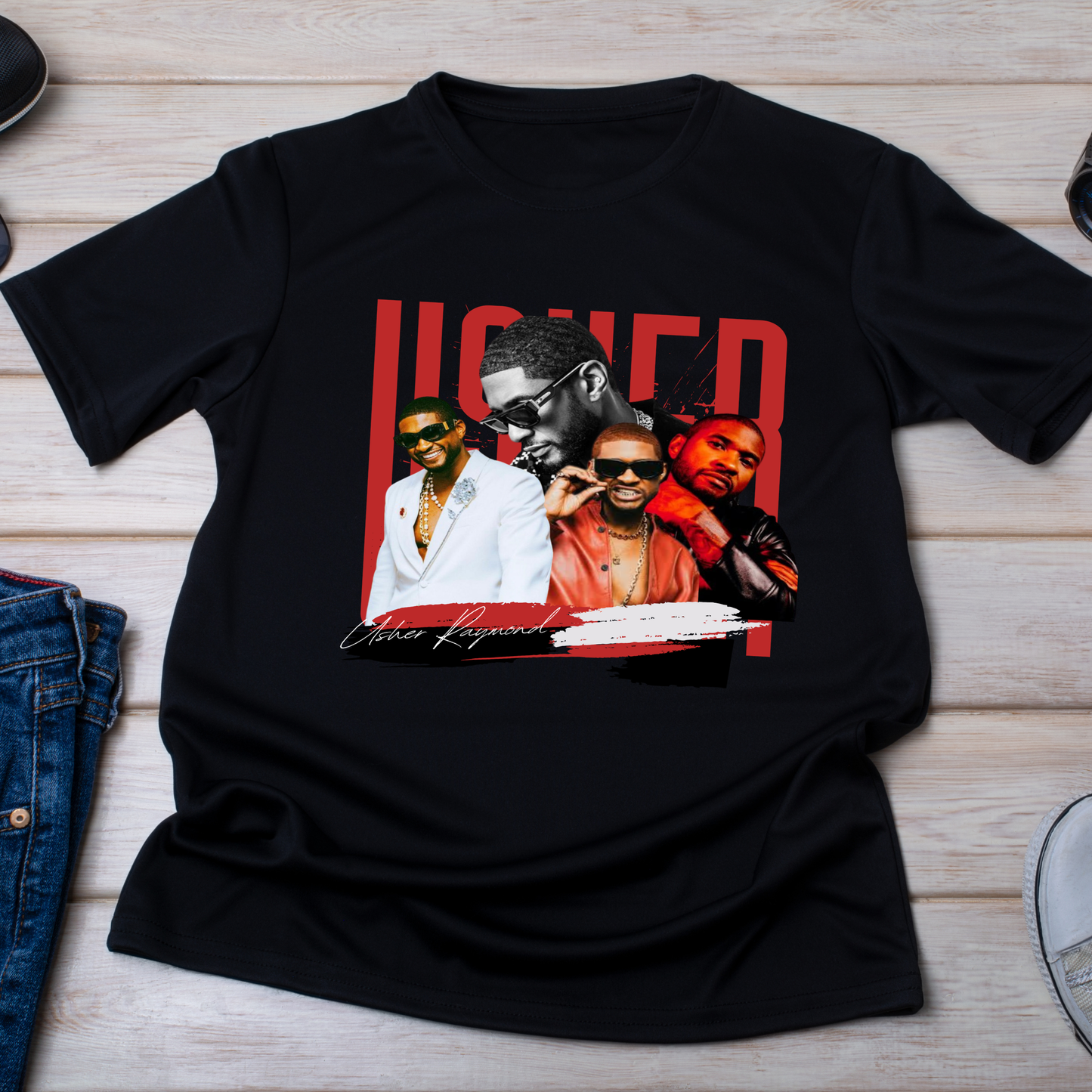 Usher Concert T-shirts